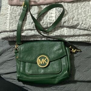 MICHAEL KORS Cross Body satchel Kelly green